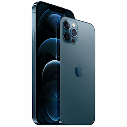 Apple iPhone 13 Pro (MGMT3HN/A) with 4 GB RAM, 256 GB storage, 5g technology, Nano + eSim, Pacific Blue