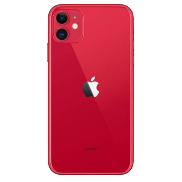 Apple iPhone 11 (3H729HN/A) Red, 4GB RAM, 64GB, A13 Bionic Chip, 6.1 Inches, 4g, Dual Sim