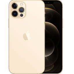 Apple iPhone 12 Pro (MGMR3HN/A) with 256 GB storage, Dual Sim, Gold