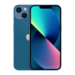 Apple iPhone 13 (MLQA3HN/A) Blue, 4GB RAM, 256GB, A15 Bionic chip, 6.1 Inches, 5g, Dual SIM