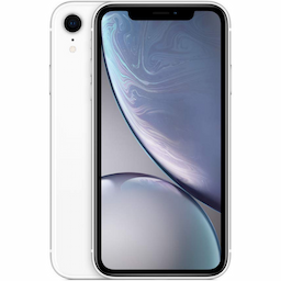 Apple iPhone XR (MRYD2HN/A) with 128GB storage, 4 g technology, Nano + eSim, White