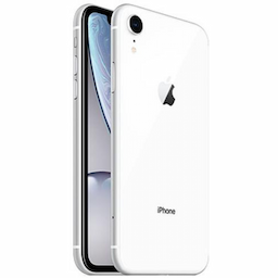 Apple iPhone XR (MRYD2HN/A) with 128GB storage, 4 g technology, Nano + eSim, White
