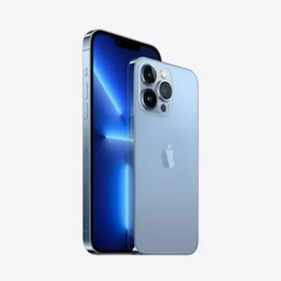 Apple iPhone 13 Pro Max (MLL93HN/A) Sierra Blue, 6GB RAM, 128GB, A15 Bionic Chip, 6.1 Inches, 5g, Dual Sim