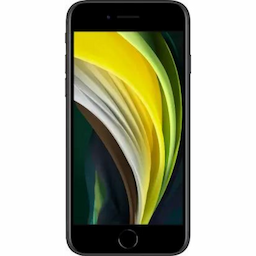 Apple iPhone SE (MHGP3HN/A) with 3 GB RAM, 64GB storage, 4G VoLTE technology, Dual Sim, Black