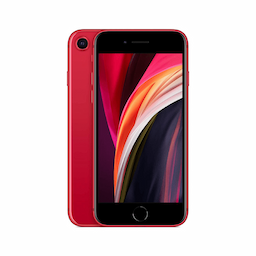 Apple iPhone SE (MX9U2HN/A) with 3 GB RAM, 64GB storage, 5G technology, Nano and eSIM, Red