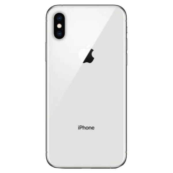 Apple iPhone XS (MT9F2HN/A) Silver, 4GB RAM, 64GB, A12 Bionic Chip Processor, 5.8 Inches, 4g, Dual Sim