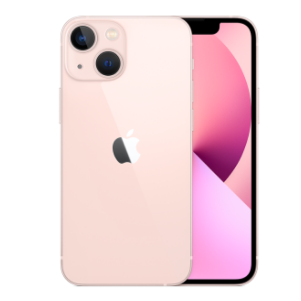 Apple iPhone 13 Mini (MLK23HN/A) Pink, 6GB RAM, 128GB, A15 Bionic chip, 5.4 Inches, 5g, Dual SIM