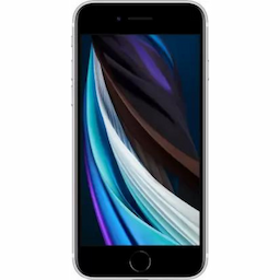 Apple iPhone SE (MHGQ3HN/A) with 3 GB RAM, 64GB storage, 4G VoLTE technology, Dual Sim, White