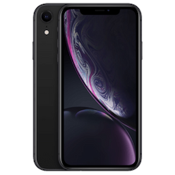 Apple iPhone XR (MRY42HN/A) with 4 GB RAM, 64GB storage, 4G technology, Dual Sim, Apple A12 Bionic Hexa Core processor, Black