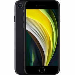 Apple iPhone SE (MHGP3HN/A) with 64GB storage, 4 g technology, Nano + eSim, Black