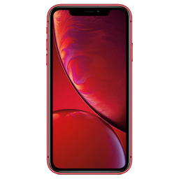 Apple iPhone XR (MRY62HN/A) with 3 GB RAM, 64GB storage, 4g technology, Dual SIM, A12 Bionic Chip, Red