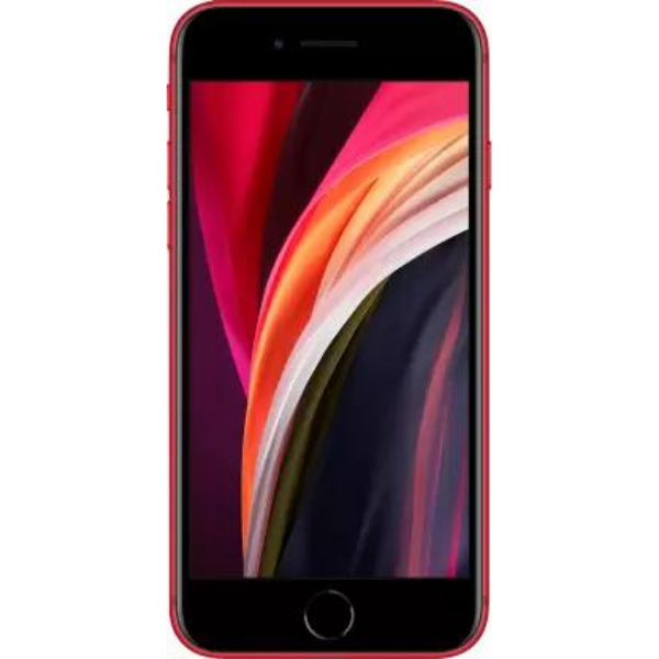 Apple iPhone SE (MHGR3HN/A) with 3 GB RAM, 128GB storage, 4G VoLTE technology, Dual Sim, Red