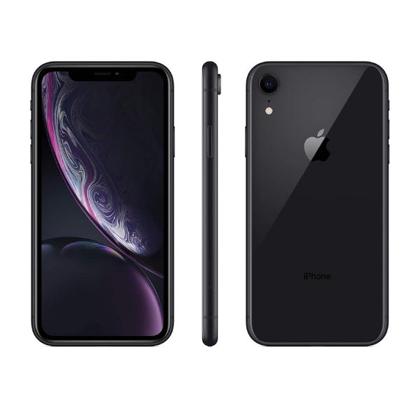 Apple iPhone XR (MRYJ2HN/A) with 256 GB storage, Dual Sim, Black