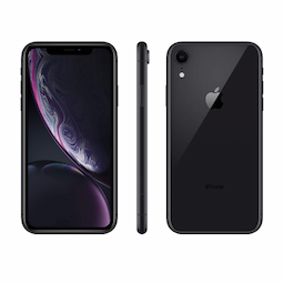 Apple iPhone XR (MRYJ2HN/A) with 256 GB storage, Dual Sim, Black