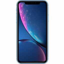 Apple iPhone XR (MRYA2HN/A) with 4 GB RAM, 64GB storage, 4G technology, Nano + eSim, Blue