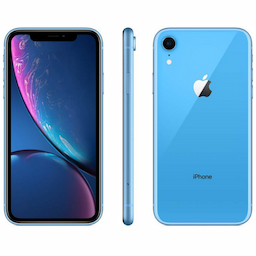 Apple iPhone XR (MRYA2HN/A) with 4 GB RAM, 64GB storage, 4G technology, Nano + eSim, Blue
