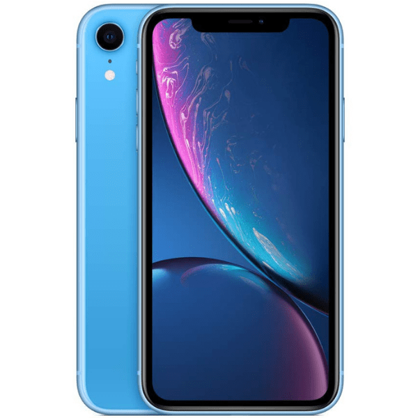 Apple iPhone XR (MRYA2HN/A) with 4 GB RAM, 64GB storage, 4G technology, Nano + eSim, Blue