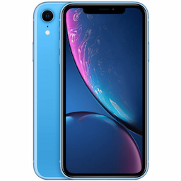 Apple iPhone XR (MRYA2HN/A) with 4 GB RAM, 64GB storage, 4G technology, Nano + eSim, Blue