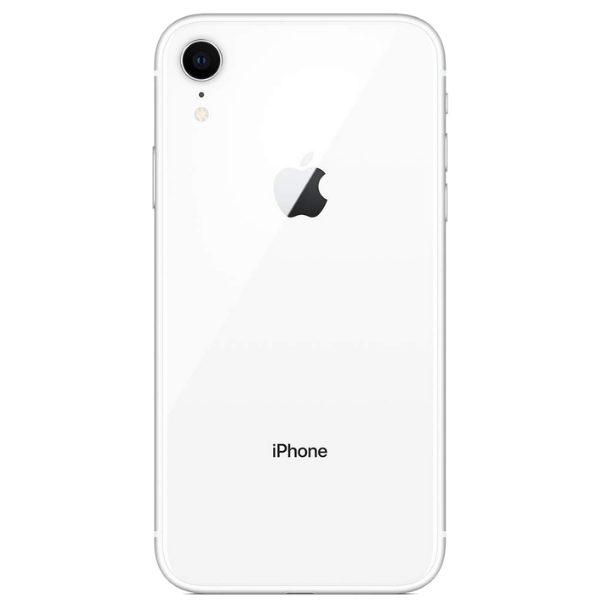 Apple iPhone XR (MRY52HN/A) with 64GB RAM, 128GB storage, 3G/4G/2G technology, A12 Bionic-Architecture - 64-bit, White