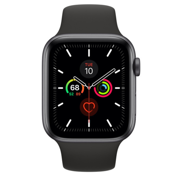 Apple Smart Watch Series 5 (MWVF2HN/A) Space Grey, GPS 44mm Aluminium Case