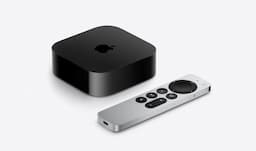 Apple TV 4K with Siri Remote, WiFi Supported, 64GB, A15 Bionic Chip, (MN873HN/A) Black