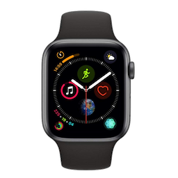 Apple Smart Watch (3E068HN/A) Series 4 Space Grey Aluminum 44 mm Sport Band
