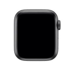 Apple Watch Series 6 (GPS + Cellular) - space grey aluminium - smart watch with sport band - black - 32 GB