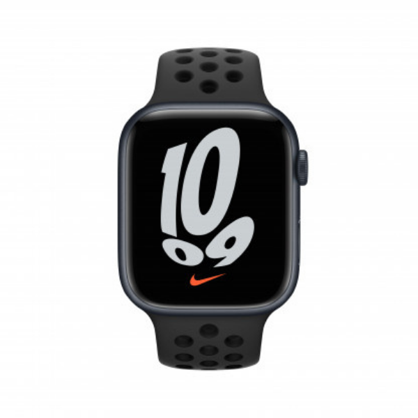 Apple (MKL53HN/A) Watch Nike Series 7 Midnight Aluminium Case with Anthracite/Black