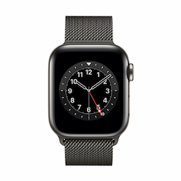 APPLE Smart Watch (M06Y3HN/A) Series 6 GPS + Cellular, Regular Grey Strap