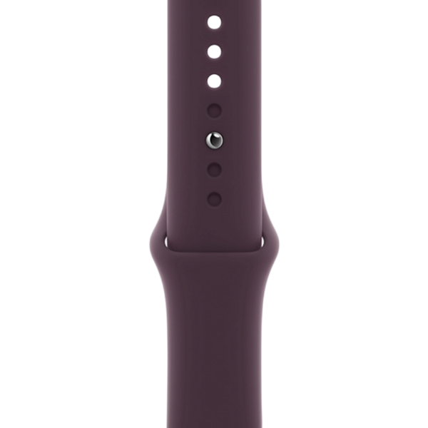 Apple Watch Series 7 GPS + Cellular 45 mm Gold Stainless Steel Dark Cherry Band - MKJX3HN/A
