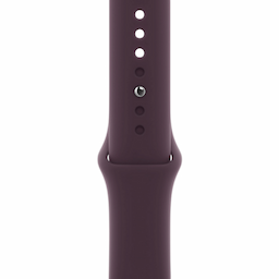 Apple Watch Series 7 GPS + Cellular 45 mm Gold Stainless Steel Dark Cherry Band - MKJX3HN/A