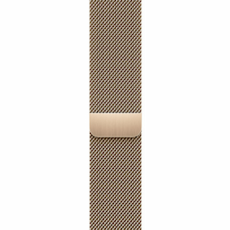 Apple Watch Series 7 GPS + Cellular 45 mm Gold Stainless Steel Case with Milanese Loop - MKJY3HN/A