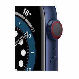 APPLE Watch Series 6 (M09A3HN/A) GPS+Cellular, Blue Aluminum Navy, 44mm, Dial Smart Watch