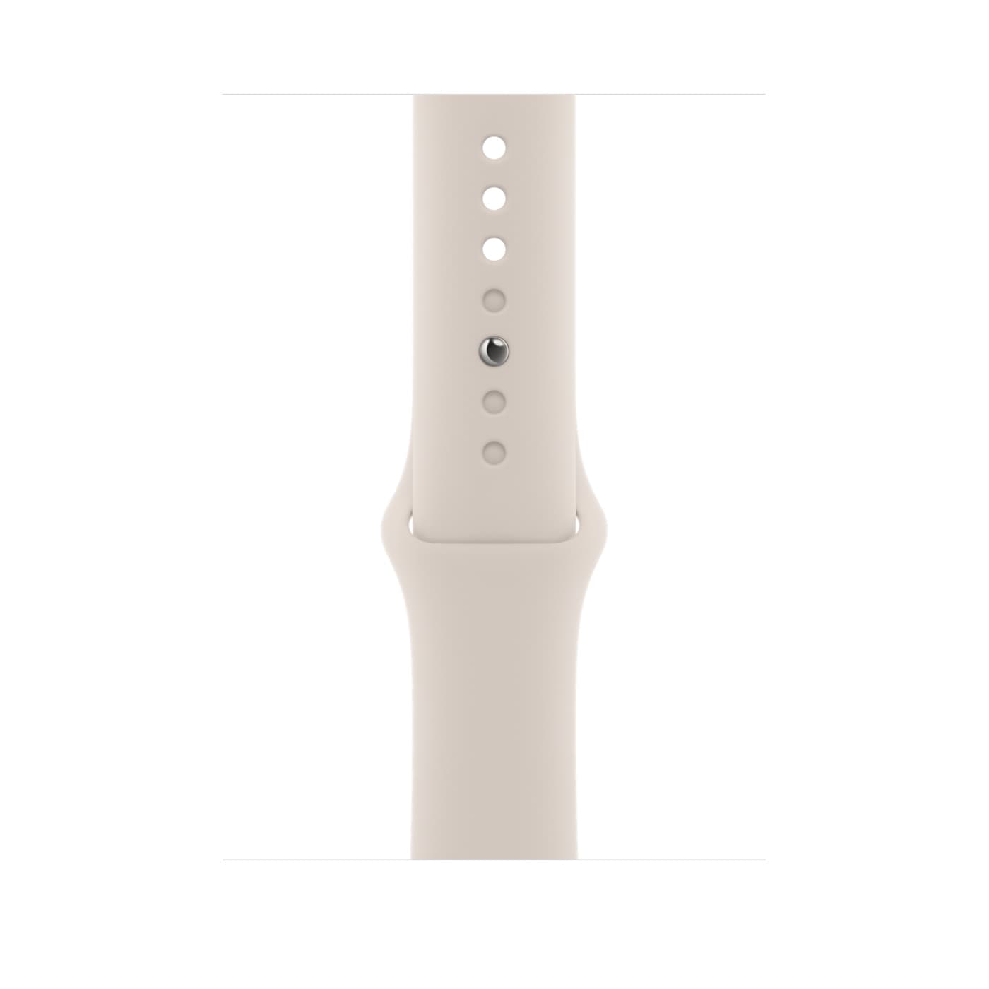 Apple Watch Series 8 GPS + Cellular 45mm Starlight Aluminium Case with Starlight Sport Band - Regular