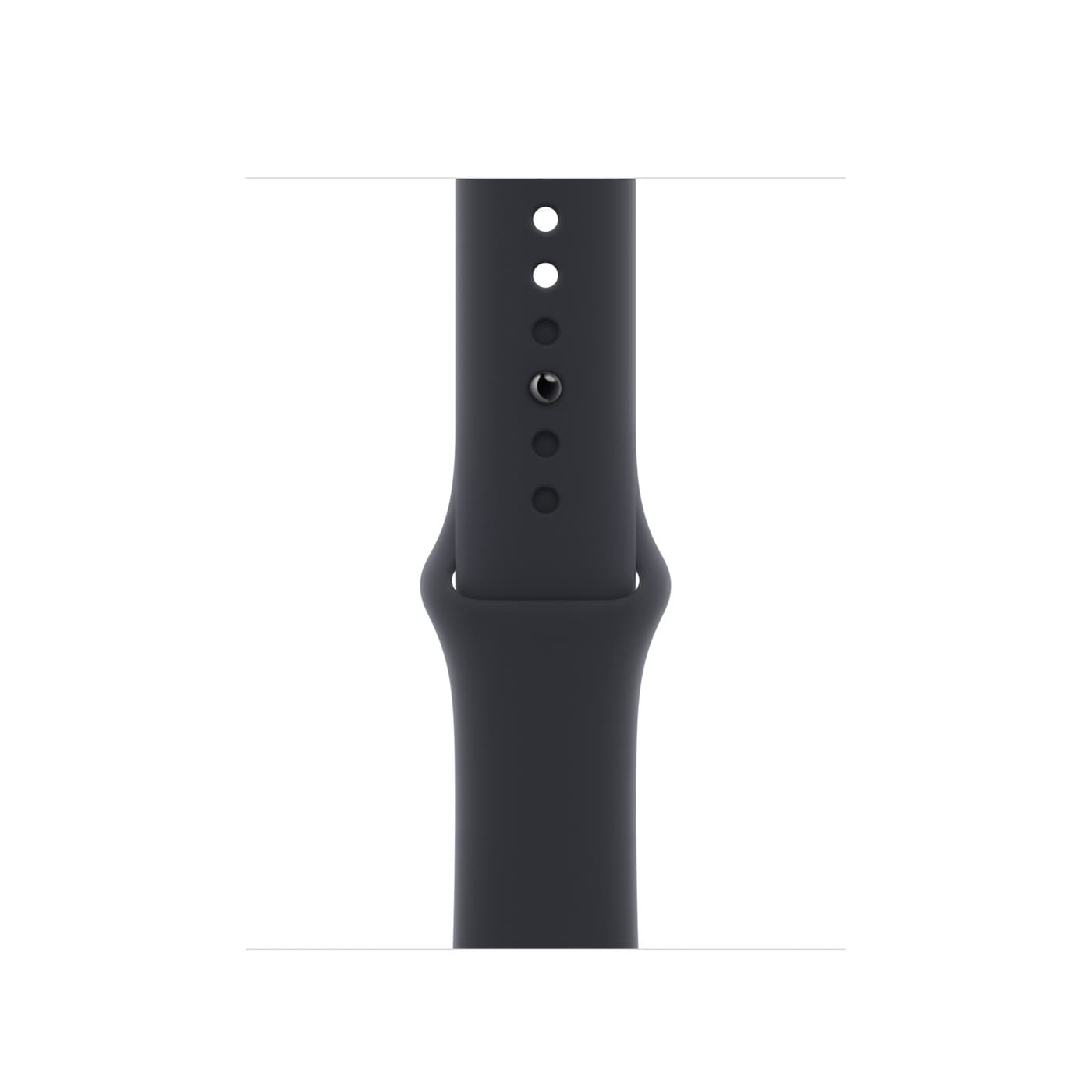 Apple Watch Series 8 GPS + Cellular 41mm Graphite Stainless Steel Case with Midnight Sport Band - Regular