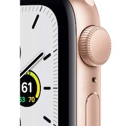 Apple Watch SE 40 mm (MYDN2HN/A) Gold Aluminium Case with Pink