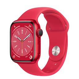 Apple Watch Series 8 GPS 41mm (PRODUCT)RED Aluminium Case with Sport Band - Regular