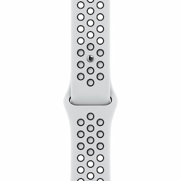 Apple (MKNA3HN/A) Watch Series 7 Starlight Aluminium Case with Nike Sport Band GPS + Cellular 45 mm