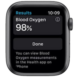 Apple Watch Nike S6 GPS + Cellular 40mm Space Gray Aluminium Case with Anthracite/Black Nike Sport Band - Regular - M07E3HN/A