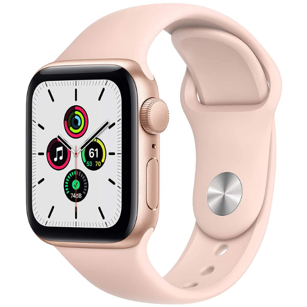 Apple Watch SE 40 mm (MYDN2HN/A) Gold Aluminium Case with Pink