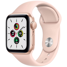 Apple Watch SE 40 mm (MYDN2HN/A) Gold Aluminium Case with Pink