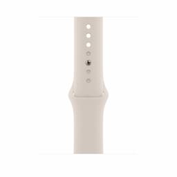 Apple Watch Series 8 GPS 45mm Starlight Aluminium Case with Starlight Sport Band - Regular
