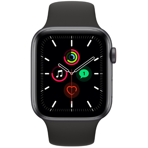 Apple Watch SE GPS 40mm (MYDP2HN/A) Aluminum Dial Smart Watch, Space Grey, Bluetooth, Wi-Fi, NFC, GPS