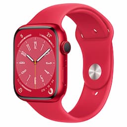 Apple Watch Series 8 GPS 45mm (PRODUCT)RED Aluminium Case with Sport Band - Regular