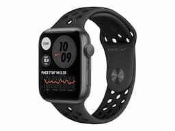 Apple Watch Nike SE (GPS) - space grey aluminium - smart watch with Nike sport band - anthracite/black - 32 GB