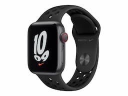 Apple Watch Nike SE (GPS + Cellular) - space grey aluminium - smart watch with Nike sport band - anthracite/black - 32 GB