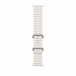 Apple (MNHF3HN/A) Watch Ultra GPS + Cellular, 49mm Titanium Case with White Ocean Band