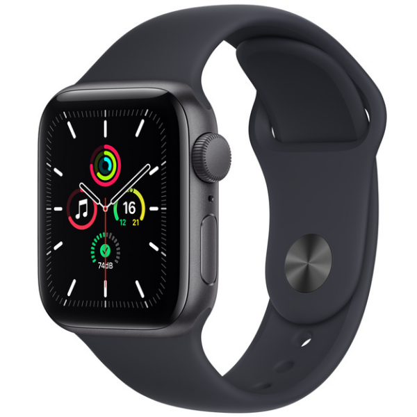 Apple Watch Nike SE (GPS) - space grey aluminium - smart watch with Nike sport band - anthracite/black - 32 GB