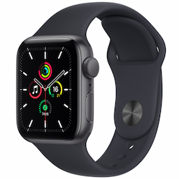 Apple Watch Nike SE (GPS) - space grey aluminium - smart watch with Nike sport band - anthracite/black - 32 GB