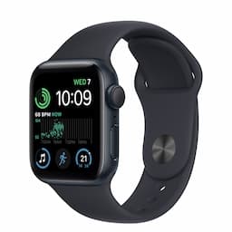 Apple Watch SE GPS 40mm Midnight Aluminium Case with Midnight Sport Band - Regular